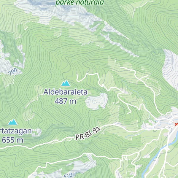 Map of Aspirako tontorra
