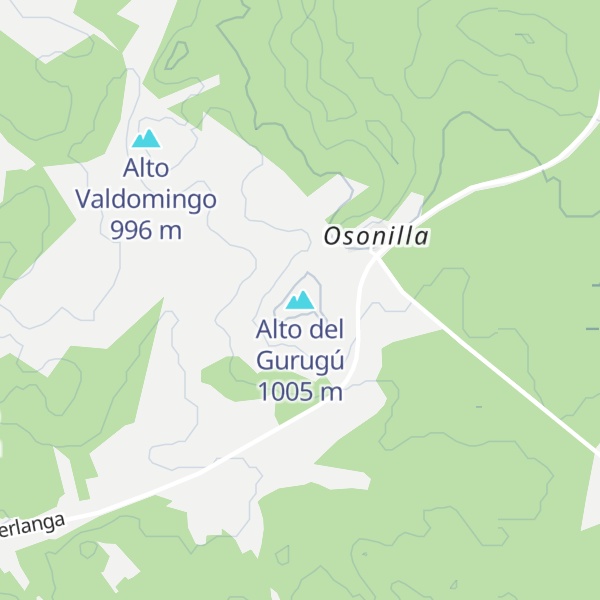Map of Alto del Gurugú