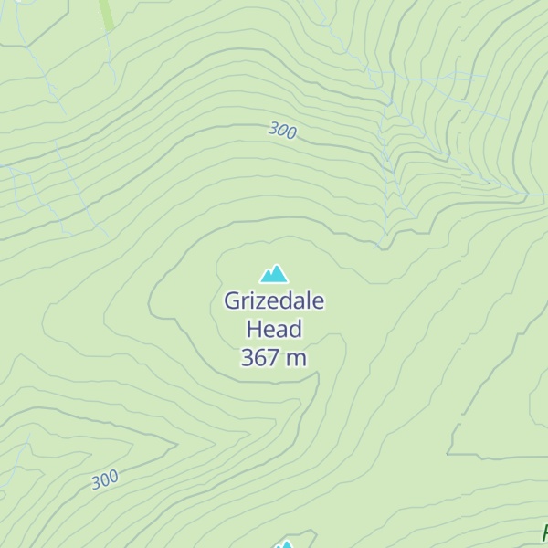 Map of Grizedale Head