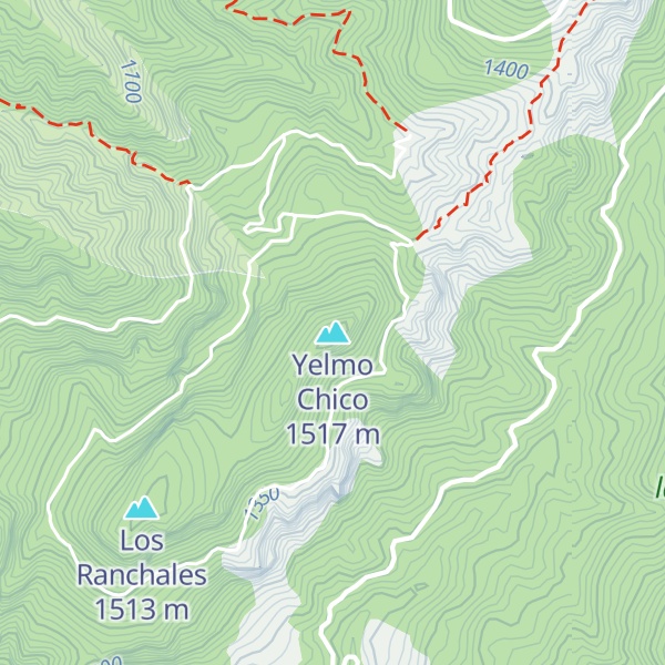 Map of Yelmo Chico