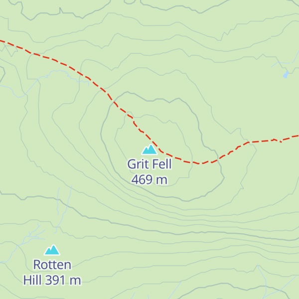Map of Grit Fell
