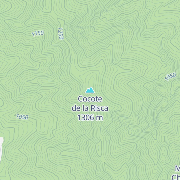 Map of Cocote de la Risca