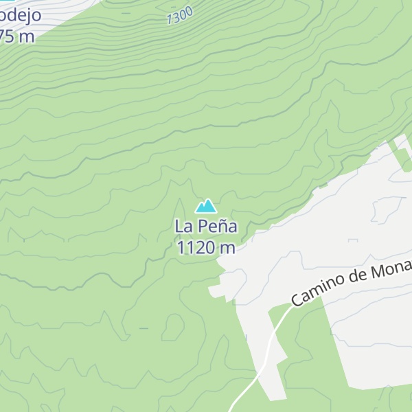 Map of La Peña