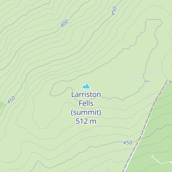 Map of Larriston Fells (summit)