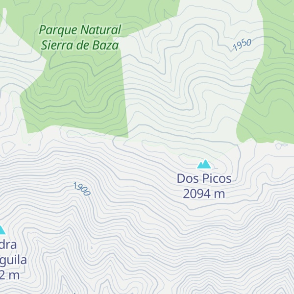Map of Cuatro Puntas