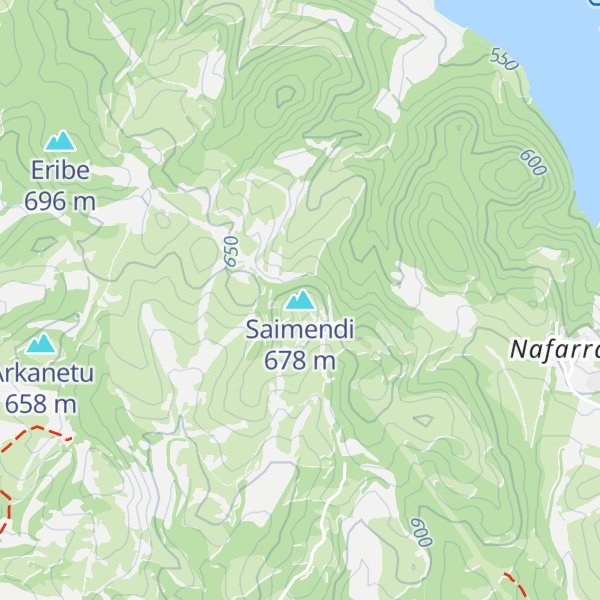 Map of Saimendi