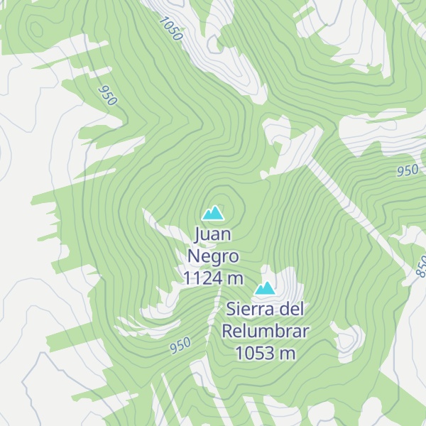 Map of Juan Negro