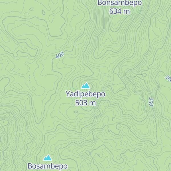 Map of Yadipebepo