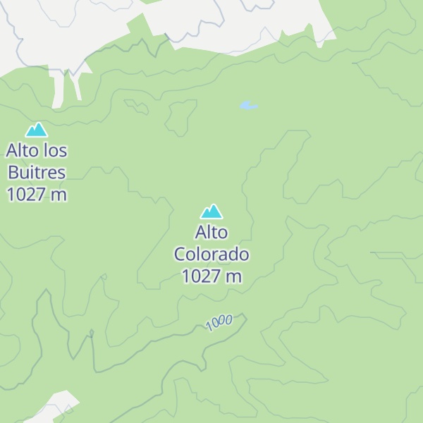 Map of Alto Colorado