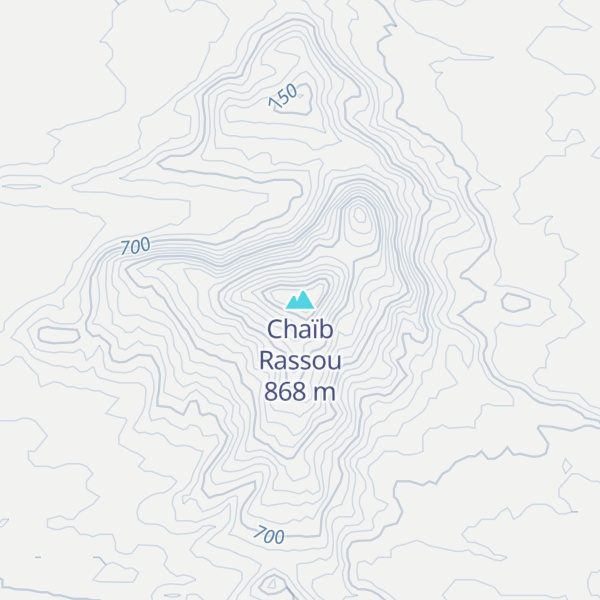 Map of Chaïb Rassou