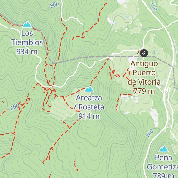 Map of Areatza / Rosteta