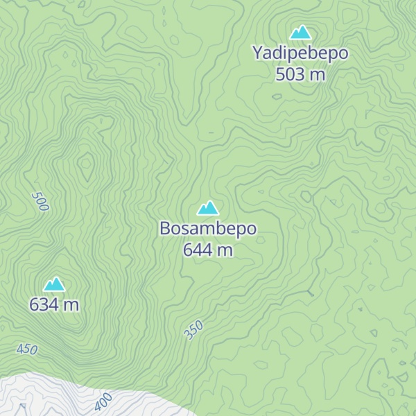 Map of Bosambepo