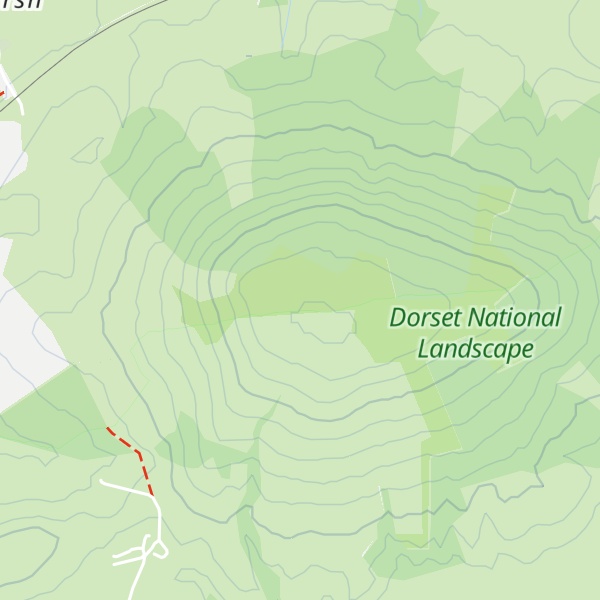 Map of Birts Hill