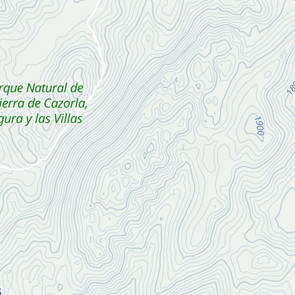 Map of Calar de las Palomas