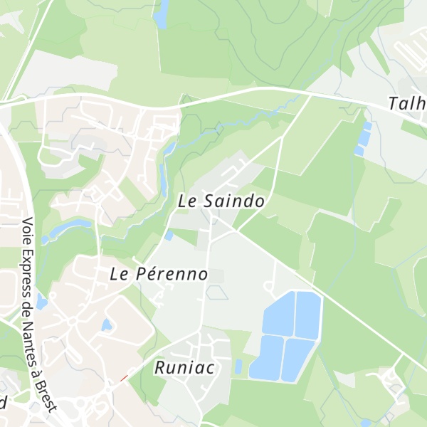 Map of Gîte des Ajoncs