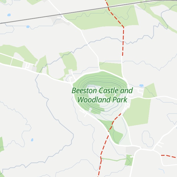 Map of Beeston Crag