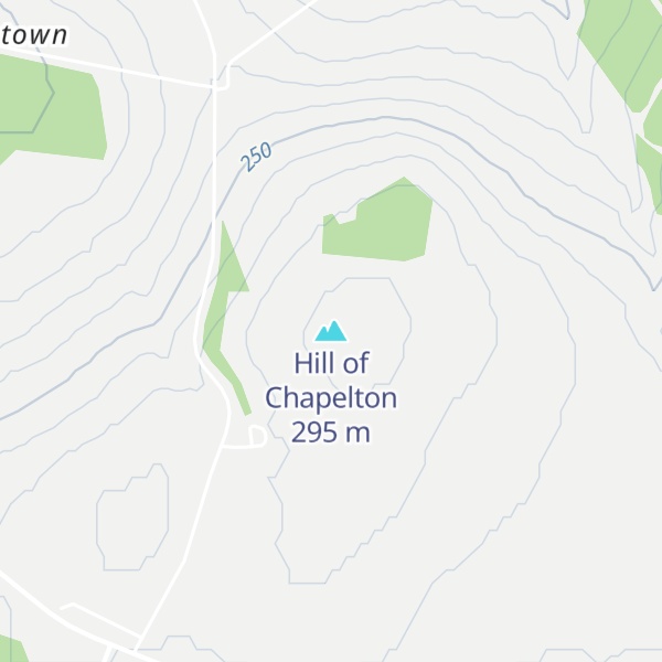 Map of Hill of Chapelton