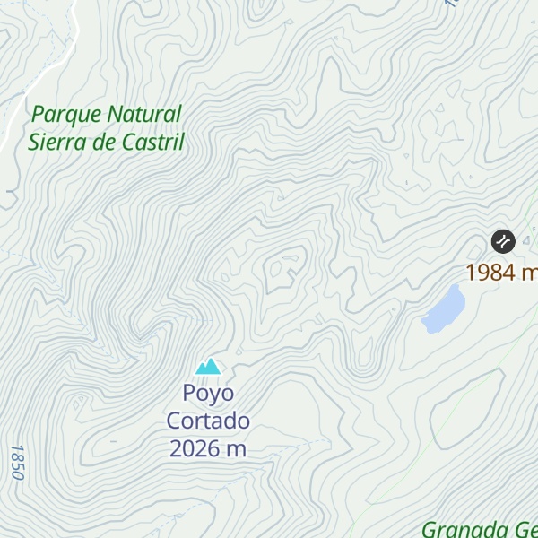 Map of Morra de la Laguna
