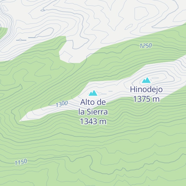 Map of Alto de la Sierra