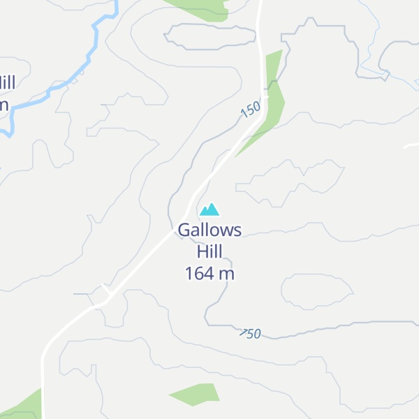 Map of Gallows Hill