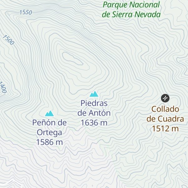 Map of Piedras de Antón