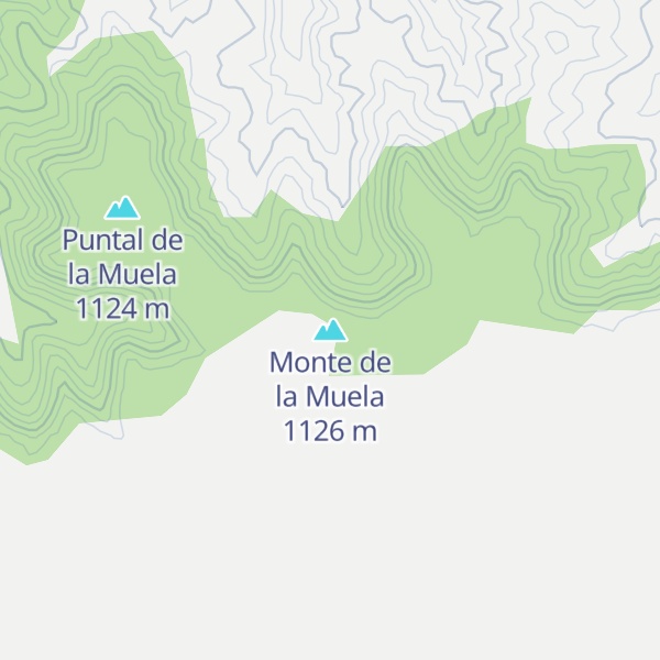 Map of Monte de la Muela