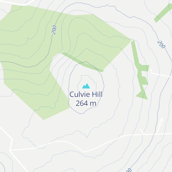 Map of Culvie Hill