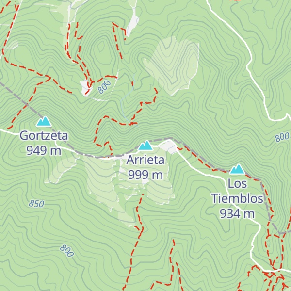 Map of Arrieta