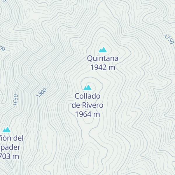 Map of Collado de Rivero