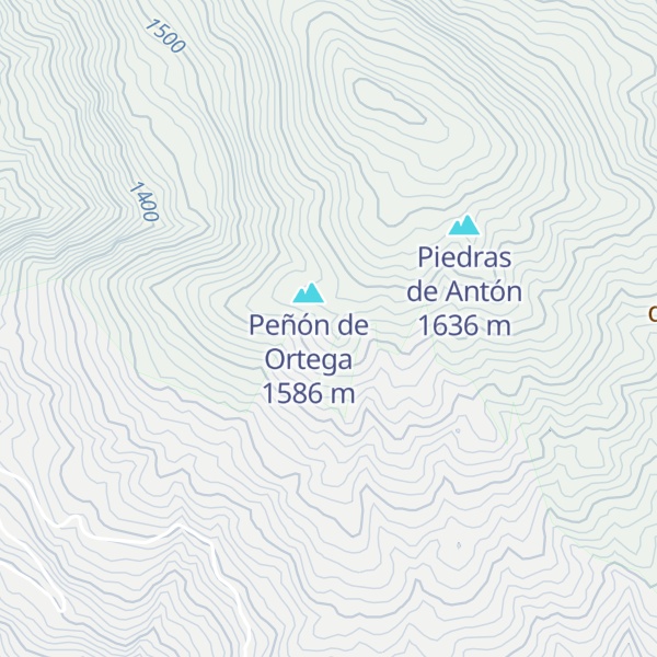 Map of Loma de Montenegro
