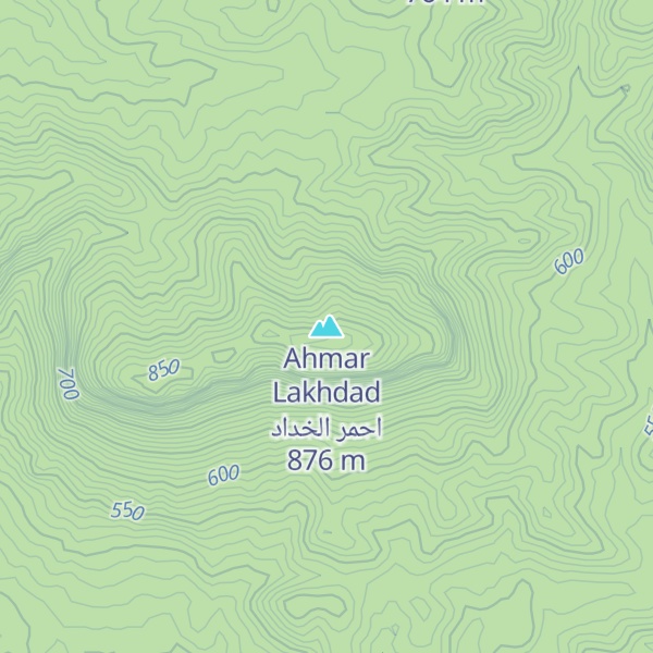 Map of Ahmar Lakhdad احمر الخداد