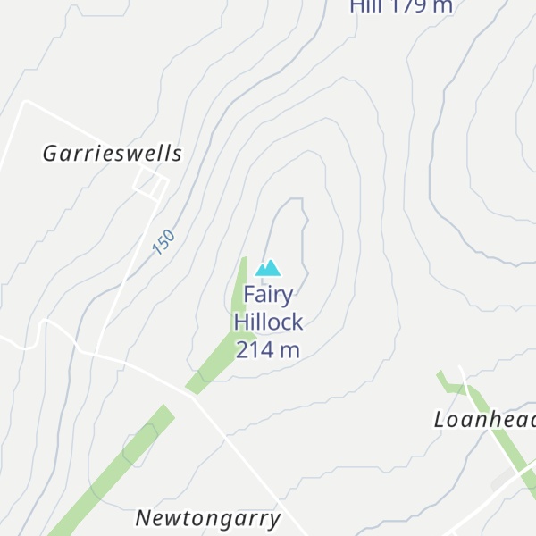 Map of Fairy Hillock