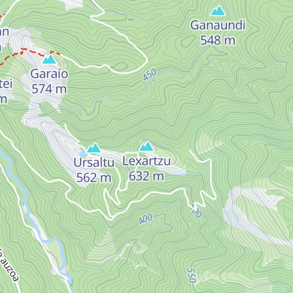 Map of Lexartzu