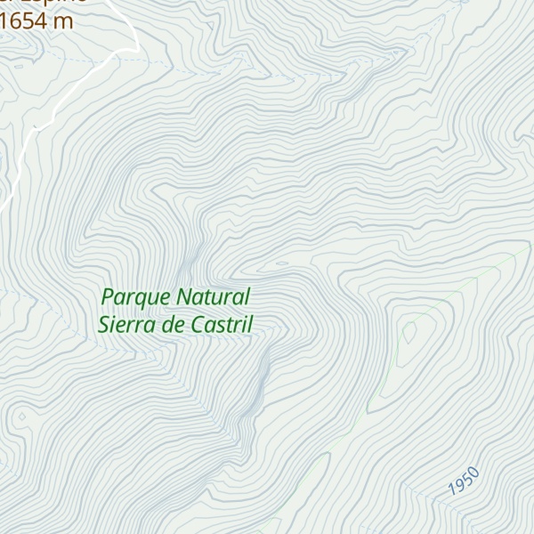Map of Risco del Lobo