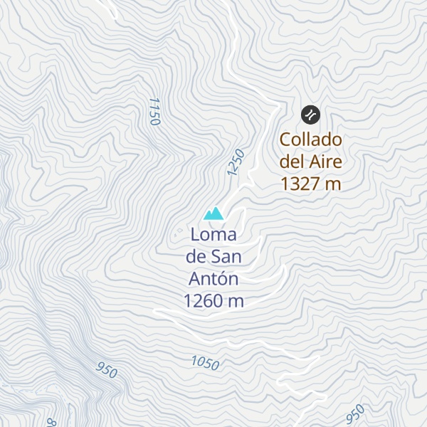 Map of Loma de San Antón