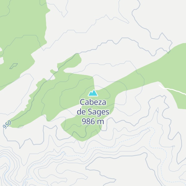 Map of Cabeza de Sages
