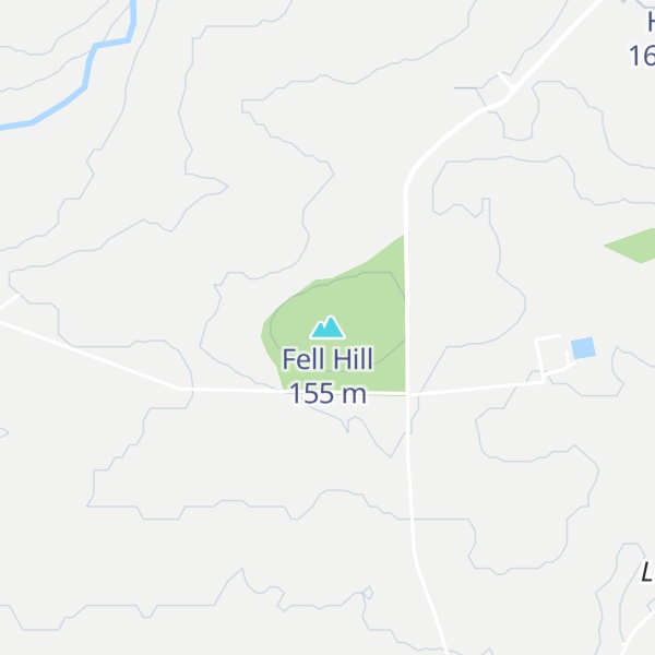 Map of Fell Hill