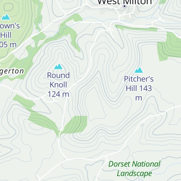 Map of Way's Hill