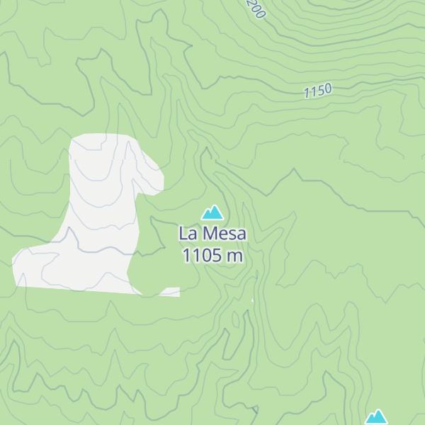 Map of La Mesa