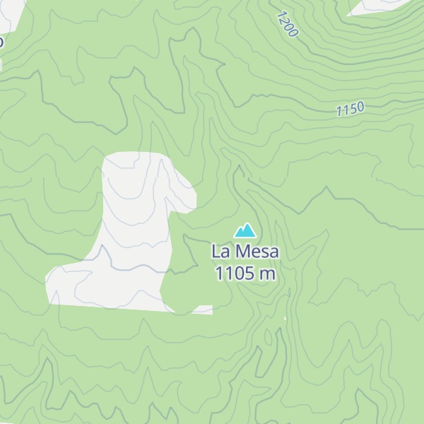 Map of Alto del Lomo