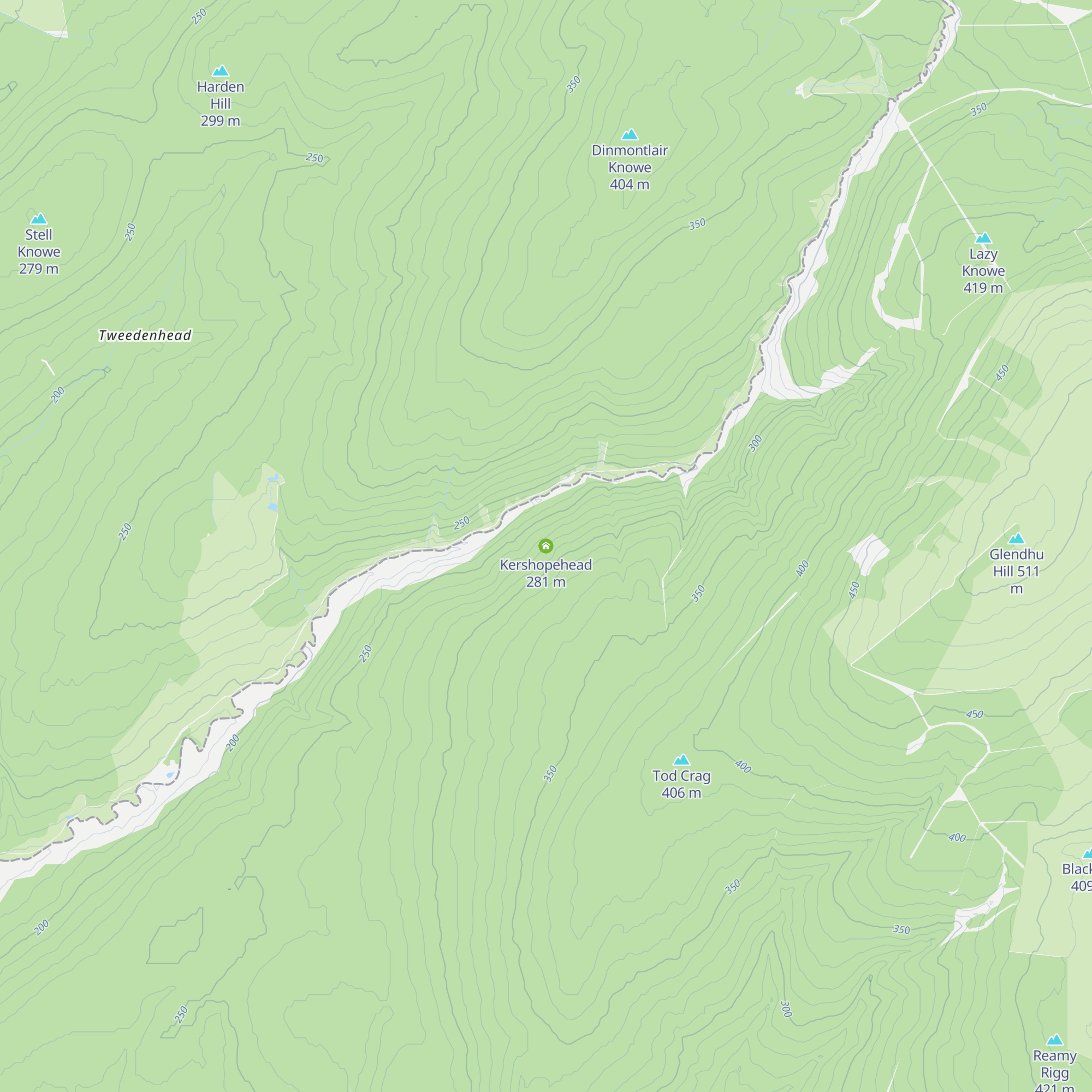 Kershopehead map