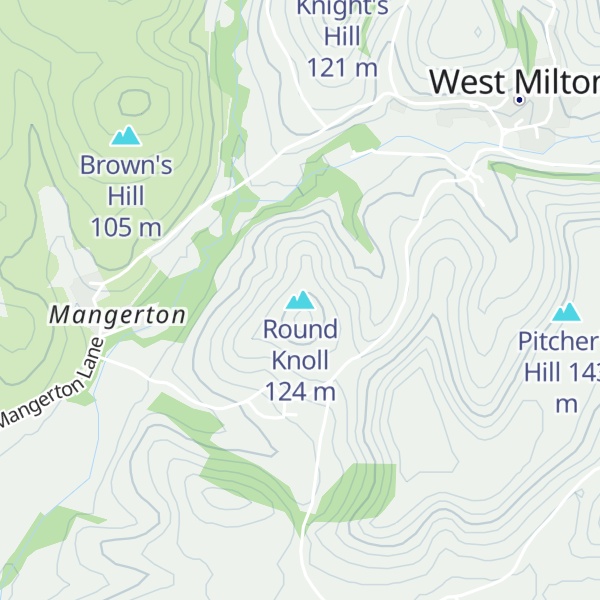 Map of Round Knoll