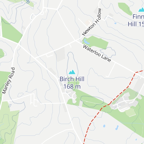 Map of Birch Hill