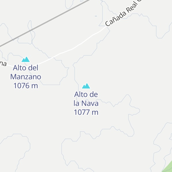 Map of Alto de la Nava