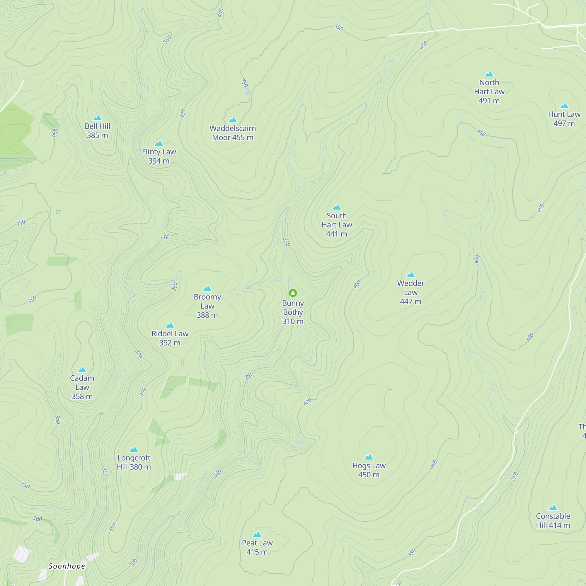 Bunny Bothy map