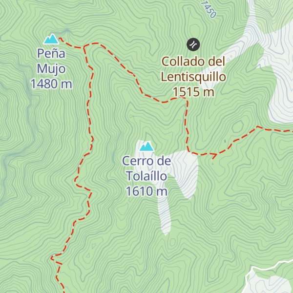 Map of Cerro de Tolaíllo