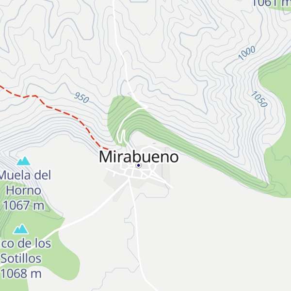 Map of Pico del Calvario