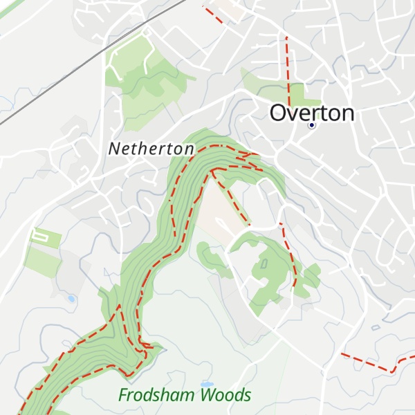 Map of Frodsham Hill