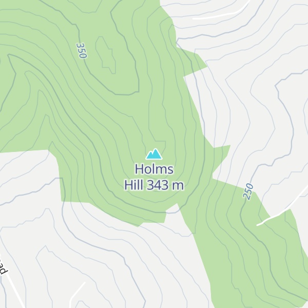 Map of Holms Hill