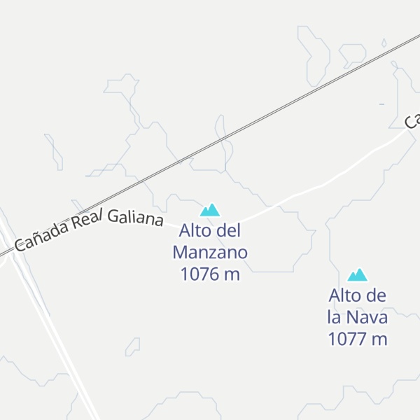 Map of Alto del Manzano